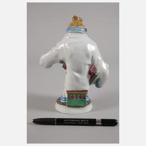 Meissen "Pavian als Ziehharmonikaspieler"