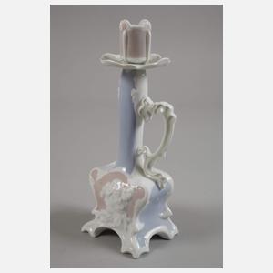 Müller Schwarza-Saalbahn Paar Leuchter Jugendstil