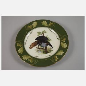 Nymphenburg Paar Teller Jagdmotive