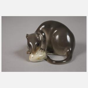 Rörstrand Maus mit Nuss