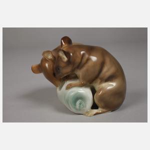 Rörstrand Mäusepaar mit Rettich