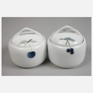 Rosenthal zwei Marmeladendosen "Donatello"