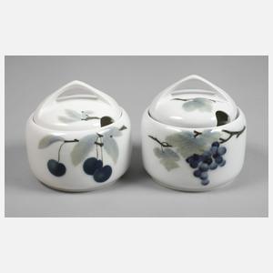 Rosenthal zwei Marmeladendosen "Donatello"