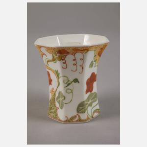 Rozenburg Mokkatasse mit Untertasse Kressedekor