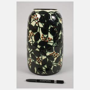 Tonwerke Kandern Vase Schlickermalerei
