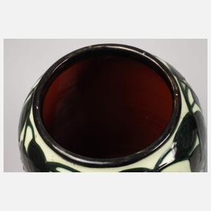 Tonwerke Kandern Vase Schlickermalerei