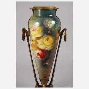 Montierte Bodenvase Jugendstil