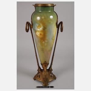 Montierte Bodenvase Jugendstil