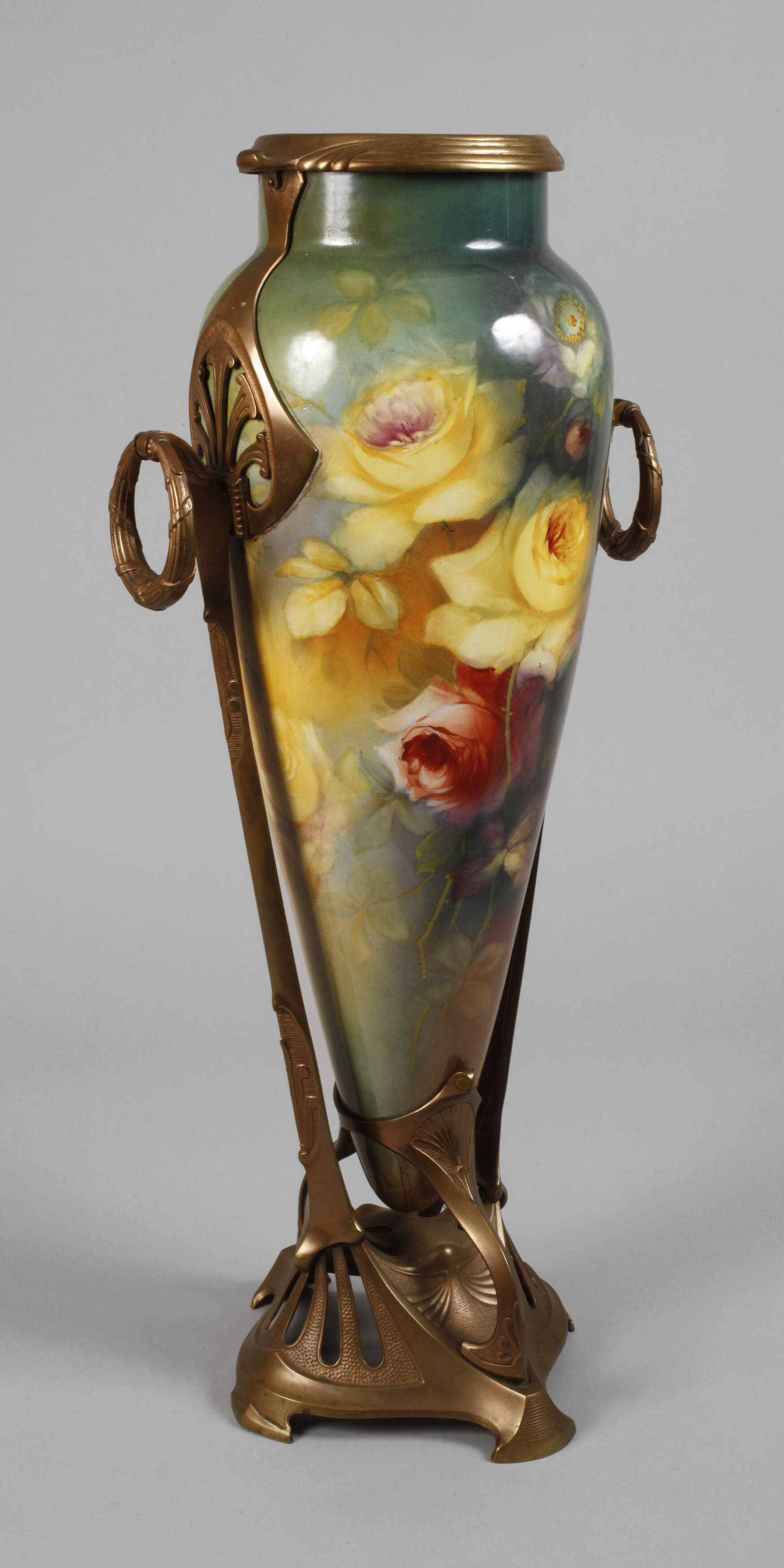 Montierte Bodenvase Jugendstil