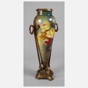 Montierte Bodenvase Jugendstil