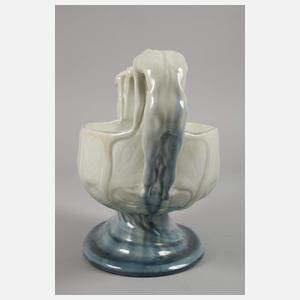 Schweinsburg figürliche Schale Jugendstil