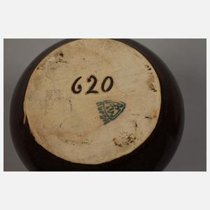 Bürgel acht Laufglasurvasen