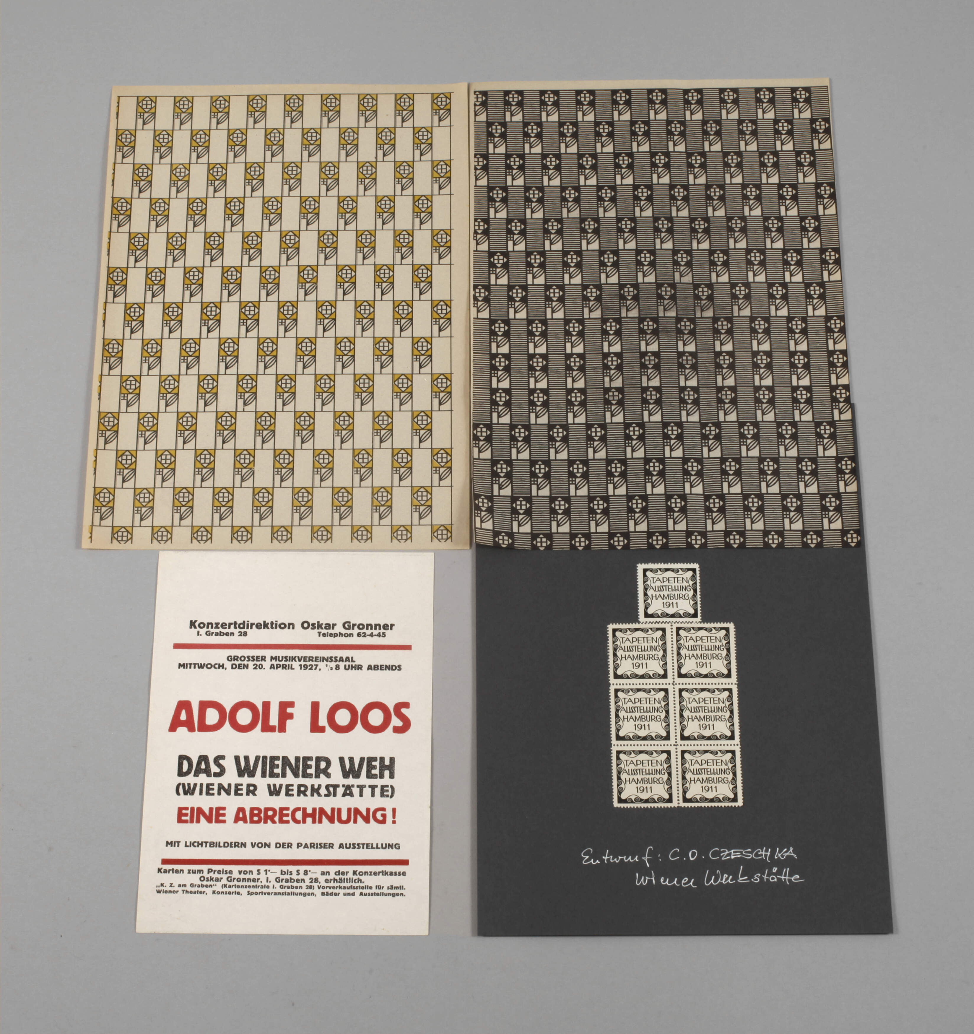 Konvolut Wiener Werkstätte