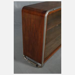 Büchervitrine Stahlrohr