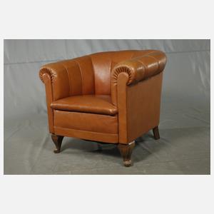 Paar Clubsessel Leder