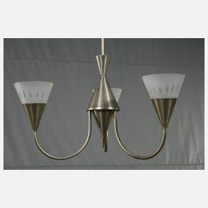 Sechs Deckenlampen Art déco