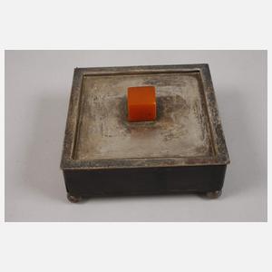 Paar Deckeldosen Quist