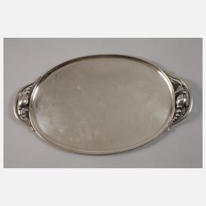 Silberplatte Magnolia Georg Jensen