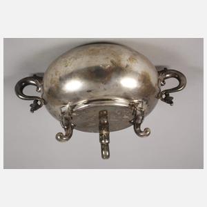 Silber Zuckerdose Art decó