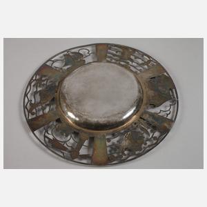 Silber Teller Georg Kramer