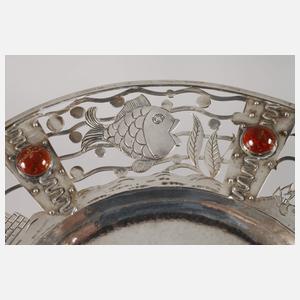 Silber Teller Georg Kramer