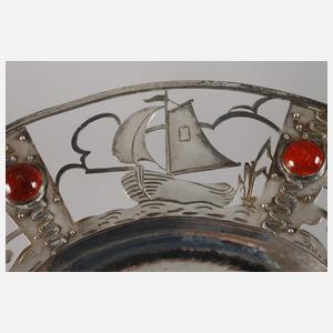 Silber Teller Georg Kramer