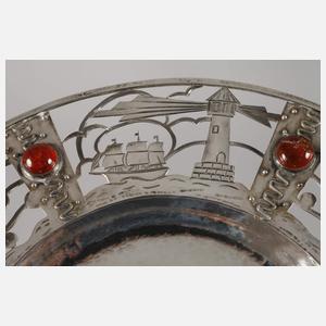 Silber Teller Georg Kramer