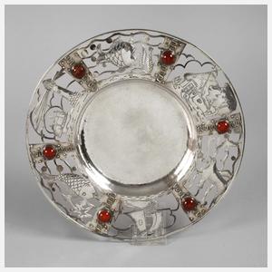 Silber Teller Georg Kramer