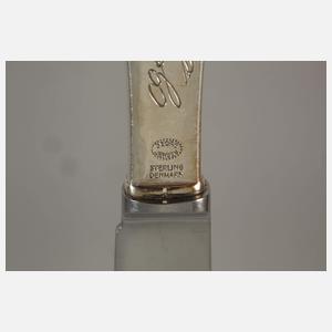 Silber Jubiläums-Dessertbesteck Georg Jensen