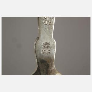 Silber Jubiläums-Dessertbesteck Georg Jensen