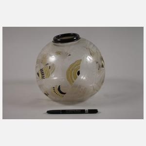 André Delatte Kugelvase Art déco