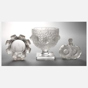 Drei Teile René Lalique