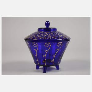 Deckelschale Art déco