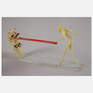 Vier Figuren Art déco / Kein Postversand