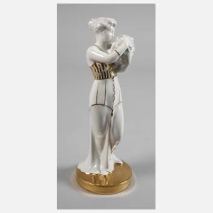 Böhmen "Dame mit Blumen"