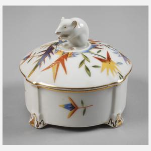 Böhmen Mausdose Art déco