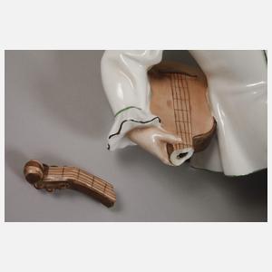 Fraureuth Lampenfuß "Maskenballszene"