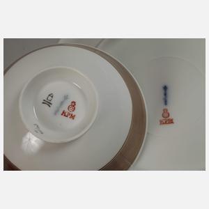 KPM Berlin/Burg Giebichenstein Teegedeck "Halle"