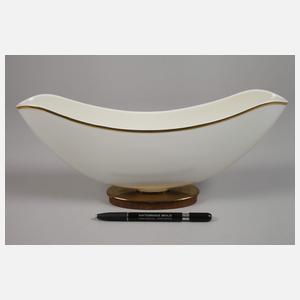 KPM Berlin Paar "Blumenschiffe" mit Einsatz