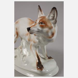 Meissen ”Silberfuchs, stehend”
