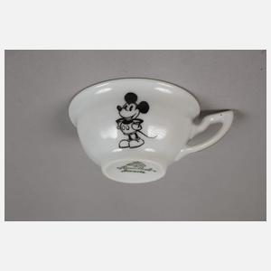 Rosenthal Paar Miniatur-Teetassen Micky Maus