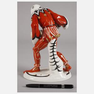 Schwarzburger Werkstätten musizierender Harlekin