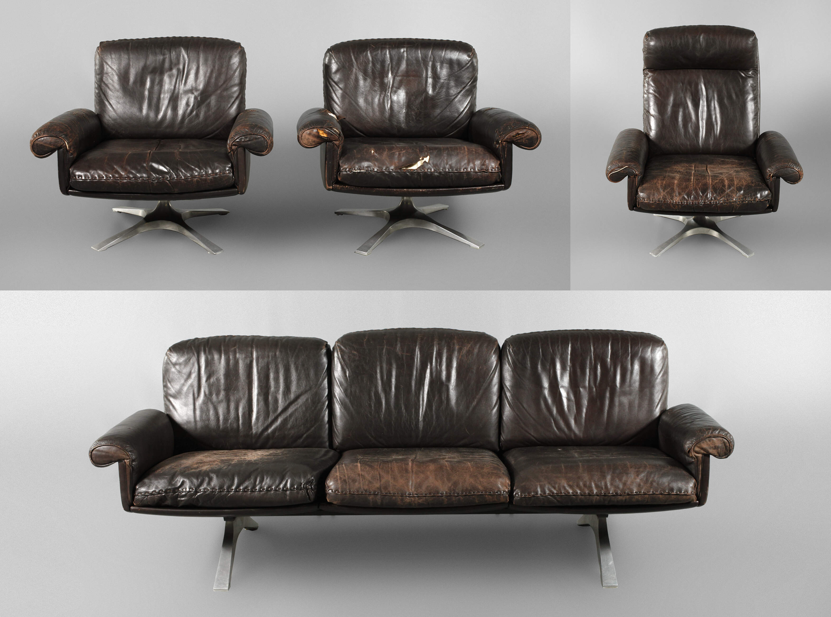 Große Sitzgarnitur De Sede DS31