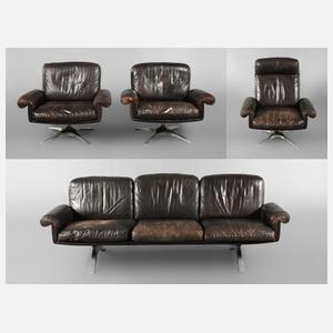 Große Sitzgarnitur De Sede DS31