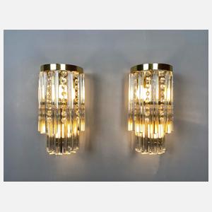 Paar Wandlampen J. T. Kalmar