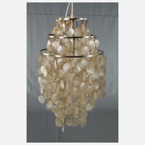 Zwei Muschellampen Verner Panton