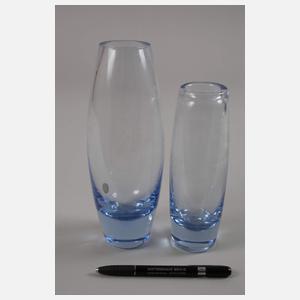 Holmegaard zwei Vasen