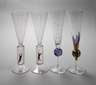 Kosta Boda vier Champagnerkelche