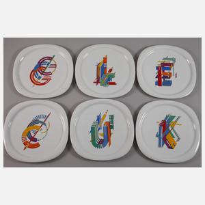 Rosenthal Speiseservice "Suomi/Alphabet"