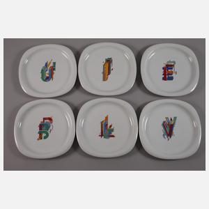 Rosenthal Speiseservice "Suomi/Alphabet"